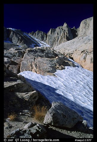 Neve and Keeler Needle. Sequoia National Park (color)