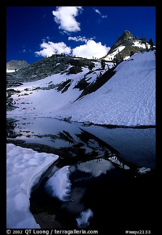 Monarch Lake, early summer. Sequoia National Park, California, USA.