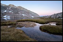 High Sierra Nevada Landscape at dawn. Sequoia National Park ( color)