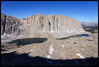 Hitchcock Lakes and Mt Hitchcock. Sequoia National Park ( color)