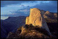 Half-Dome, sunset. Yosemite National Park, California, USA. (color)