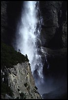 Base of Upper Yosemite Falls. Yosemite National Park, California, USA.