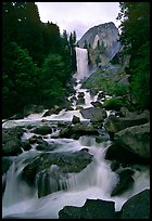 Vernal Falls. Yosemite National Park, California, USA.