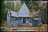 Le Conte Memorial. Yosemite National Park, California, USA. (color)