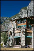 Ahwahnee hotel. Yosemite National Park ( color)