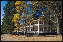 Wawona lodge in autumn. Yosemite National Park ( color)