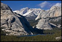 Tenaya Lake and granite domes. Yosemite National Park, California, USA.