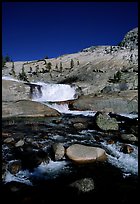 Leconte falls, afternoon. Yosemite National Park ( color)