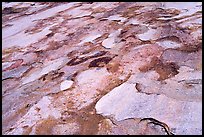 Eroded granite slabs, Canyon of the Tuolumne. Yosemite National Park, California, USA. (color)