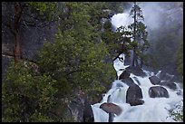 Cascade Creek in the spring. Yosemite National Park, California, USA.