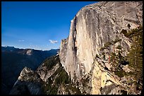 North-West face of Half-Dome. Yosemite National Park, California, USA.