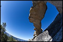 Indian Arch from below. Yosemite National Park, California, USA.