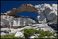 Rare granite arch, Indian Rock. Yosemite National Park, California, USA.