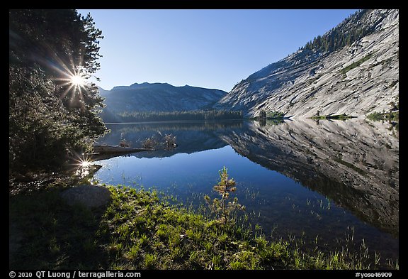 Sunrise, Merced Lake. Yosemite National Park, California, USA.