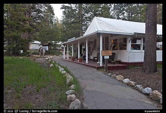 Tuolumne Lodge dining room. Yosemite National Park, California, USA.