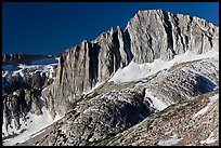 Craggy face of North Peak mountain. Yosemite National Park ( color)