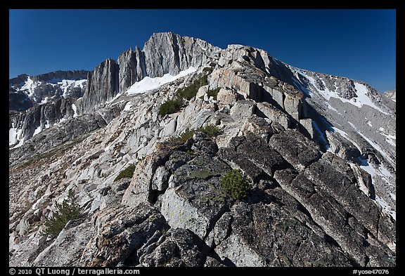 Rocky ridge and North Peak. Yosemite National Park, California, USA.