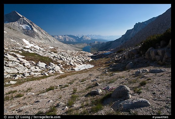 Conness Creek and Roosevelt Lake. Yosemite National Park, California, USA.