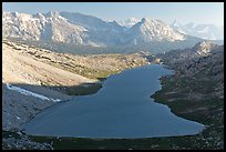 Roosevelt Lake from above, late afternoon. Yosemite National Park ( color)
