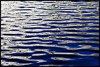 Ripples on Roosevelt Lake. Yosemite National Park ( color)