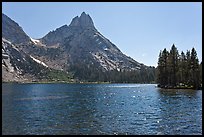 Lower Young Lake and Ragged Peak. Yosemite National Park ( color)