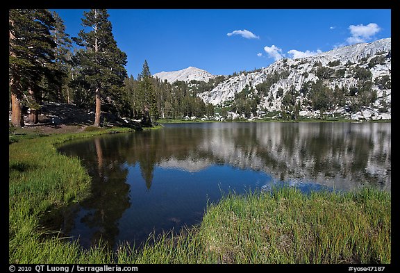 Middle Young Lake. Yosemite National Park, California, USA.