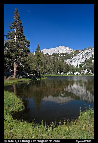 Middle Young Lake, afternoon. Yosemite National Park, California, USA.