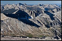 Granite mountains and domes. Yosemite National Park ( color)