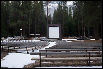 Amphitheater, Lower Pines Campground. Yosemite National Park ( color)