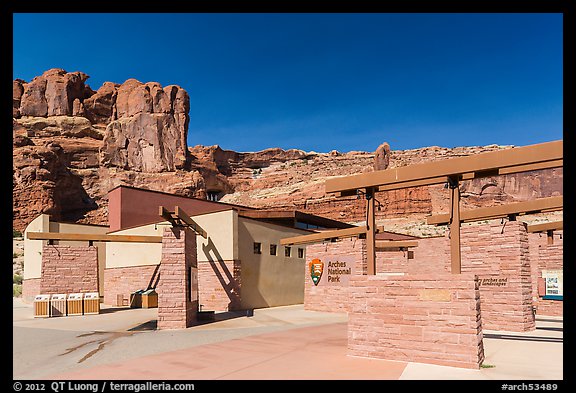 Visitor Center. Arches National Park, Utah, USA.