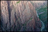 Gunisson River at Cross Fissures. Black Canyon of the Gunnison National Park, Colorado, USA.