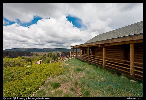 Visitor center. Black Canyon of the Gunnison National Park, Colorado, USA.