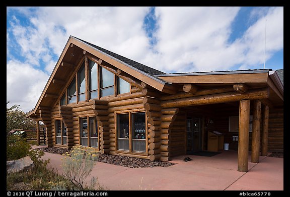 Visitor Center. Black Canyon of the Gunnison National Park (color)