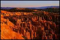 Silent City in Bryce Amphitheater from Bryce Point, sunrise. Bryce Canyon National Park ( color)