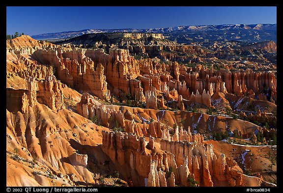 Queen's Garden from Sunset Point, morning. Bryce Canyon National Park, Utah, USA.