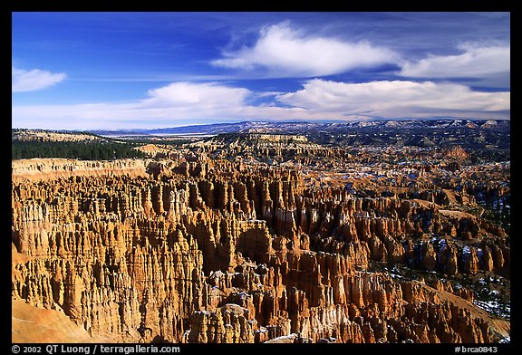 Silent City in Bryce Amphitheater from Bryce Point, morning. Bryce Canyon National Park, Utah, USA.