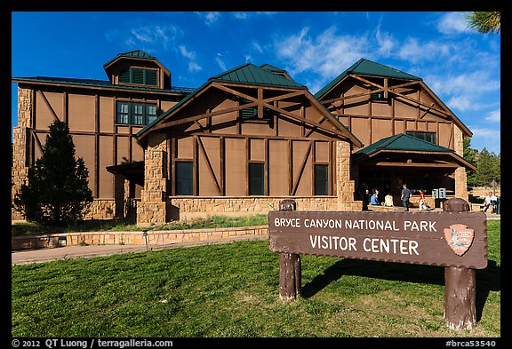 Visitor center. Bryce Canyon National Park, Utah, USA.