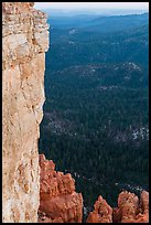 Cliffs near Yovimpa Point. Bryce Canyon National Park ( color)