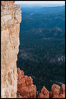 Cliffs near Yovimpa Point. Bryce Canyon National Park, Utah, USA. (color)