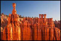 Thor Hammer and Temple of Osiris. Bryce Canyon National Park ( color)