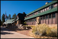 Bryce Canyon Lodge. Bryce Canyon National Park, Utah, USA.