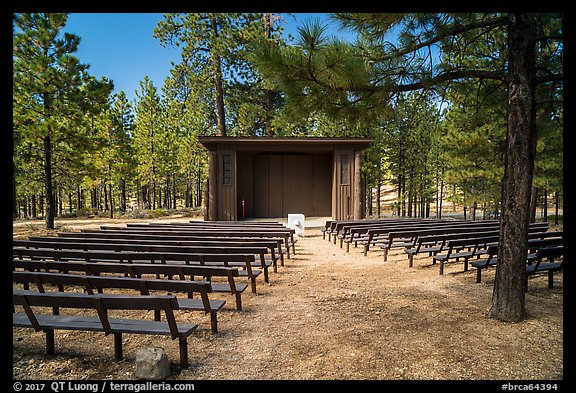 Amphitheater, North Campground. Bryce Canyon National Park (color)