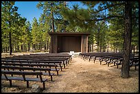 Amphitheater, North Campground. Bryce Canyon National Park, Utah, USA.