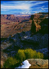 Distant canyons from Green River Overlook, Island in the Sky. Canyonlands National Park ( color)