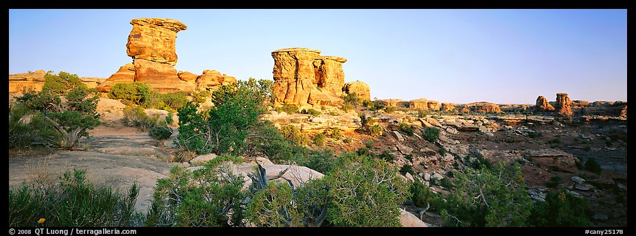 Rock spires, Needles District. Canyonlands National Park (color)