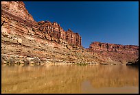 Colorado River Canyon. Canyonlands National Park ( color)