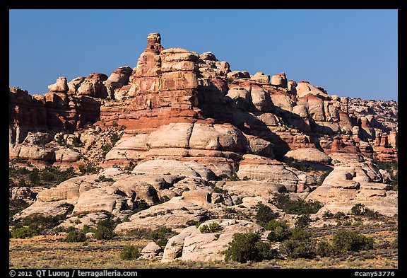 Doll House, Maze District. Canyonlands National Park, Utah, USA.