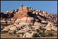 Doll House, Maze District. Canyonlands National Park, Utah, USA. (color)