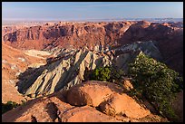 Crater of Upheaval Dome. Canyonlands National Park, Utah, USA.