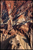 Colorful rocks in Upheaval Dome. Canyonlands National Park, Utah, USA.